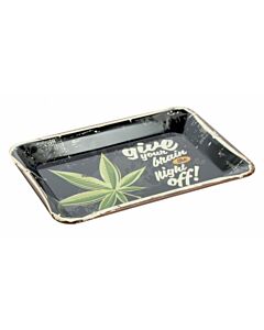 Rolling Tray "Night off " Klein