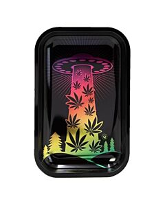 Rolling Tray "Stoned UFO"