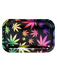 Rolling Tray "Rainbow Leaf"