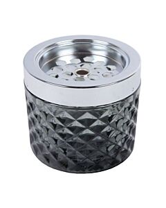 Glasaschenbecher Windy - Clear Black
