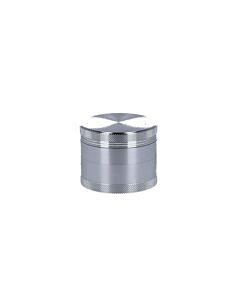 Aluminium Grinder Silber 55mm 4-Teilig