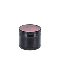 Grinder Aluminium Shiny Top Schwarz 4-Teilig