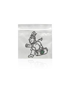 Grip 80x 60mm bedruckt "Hanf Doktor" 100 Stk 50 MY