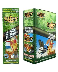 Juicy Hemp Wraps Tropical - Tropical Passion
