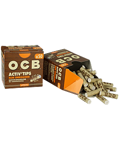 OCB Virgin Unbleached Aktivkohlefilter 