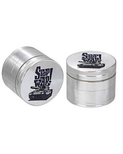 Grinder / Pollinator Aluminium - STOP WAR 2.0, 4-Teilig 50mm