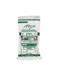 Purize - Xtra Slim Organic Aktivkohlefilter, 50er