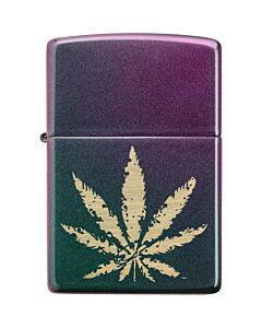 Zippo Feuerzeug - Iridescent Cannabis