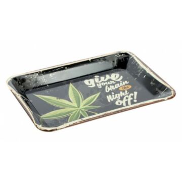 Rolling Tray "Night off"