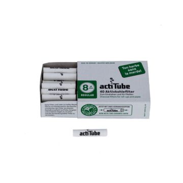 Tune/Actitube - Aktivkohlefilter Regular 8mm 40 Stk