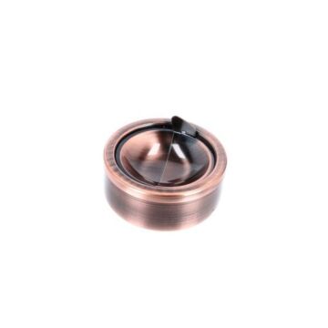 Kippaschenbecher - Edelstahl - Bronze