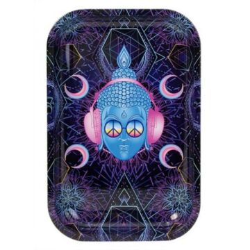 Rolling Tray "DJ Buddha"