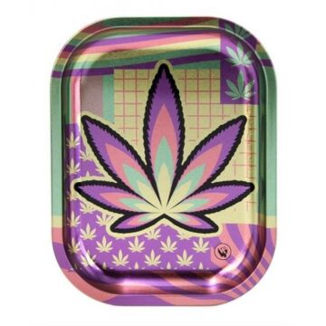 Rolling Tray "Metallic Leaf"