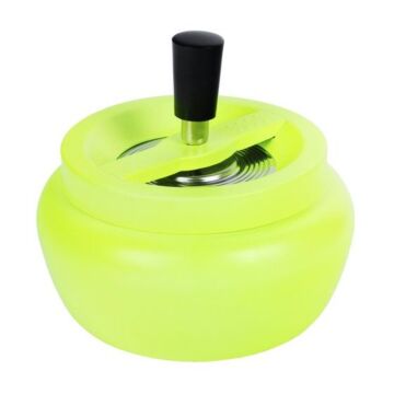 Drehaschenbecher Huge - Neon Gelb