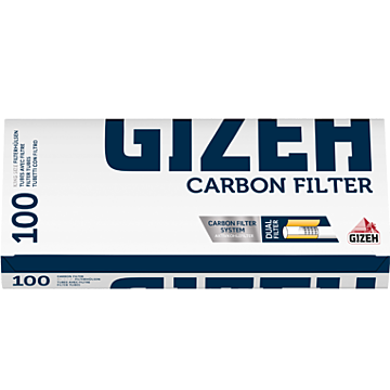 Gizeh Carbon Hülsen mit Aktivkohle 
