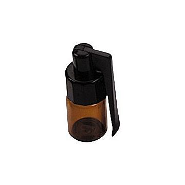 Glasflasche Medium mit Löffel