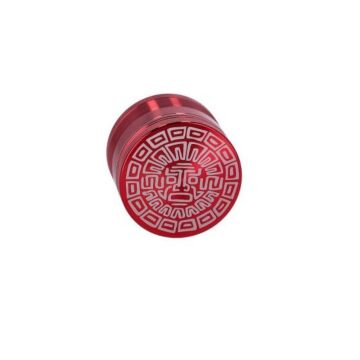 OHIA Grinder Aluminium Classic Maya Rot 4-Teilig