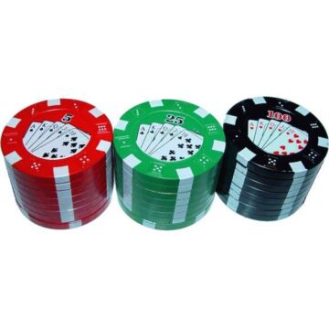 Poker Grinder (3-Teilig) 3 Farben