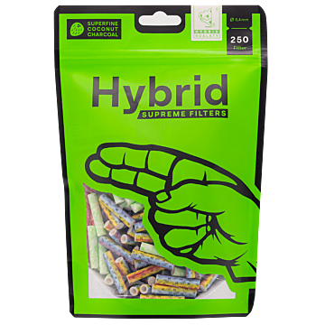 Hybrid Supreme Aktivkohlefilter Bunt