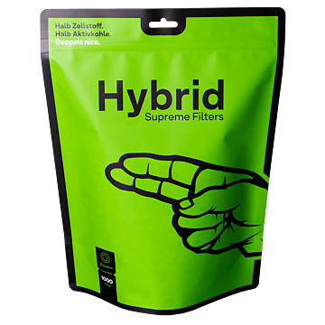 Hybrid Supreme Aktivkohlefilter - 1000er Beutel-Nachfüllpack