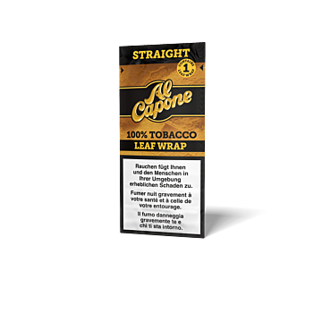 Al Capone Tobacco Wraps Straight