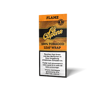 Al Capone Tobacco Wraps Flame