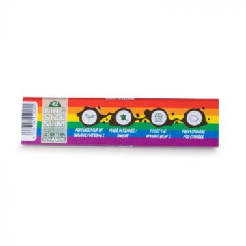 Purize King Size Slim Long Papers Rainbow