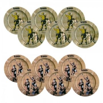 Aschenbecher G-Rollz - BANKSY Strike - Assortiert
