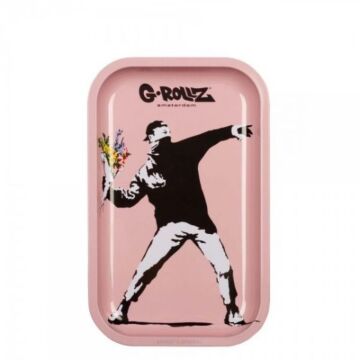 G-Rollz Tray "BANSKY Flower"