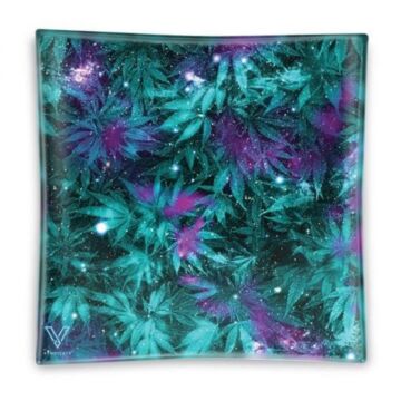 V-Syndicate Drehtablett Glas - Cosmic Chronic