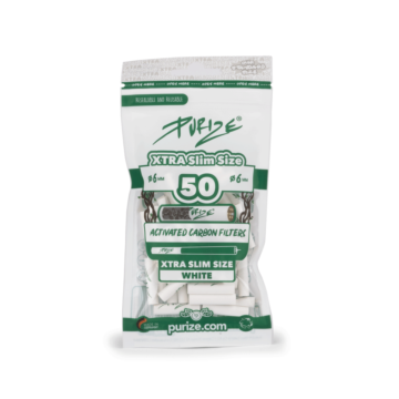 Purize - Xtra Slim Organic Aktivkohlefilter, 50er