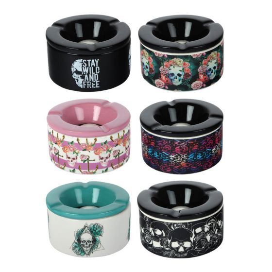 Windaschenbecher Skully - Assortiert Produktbild