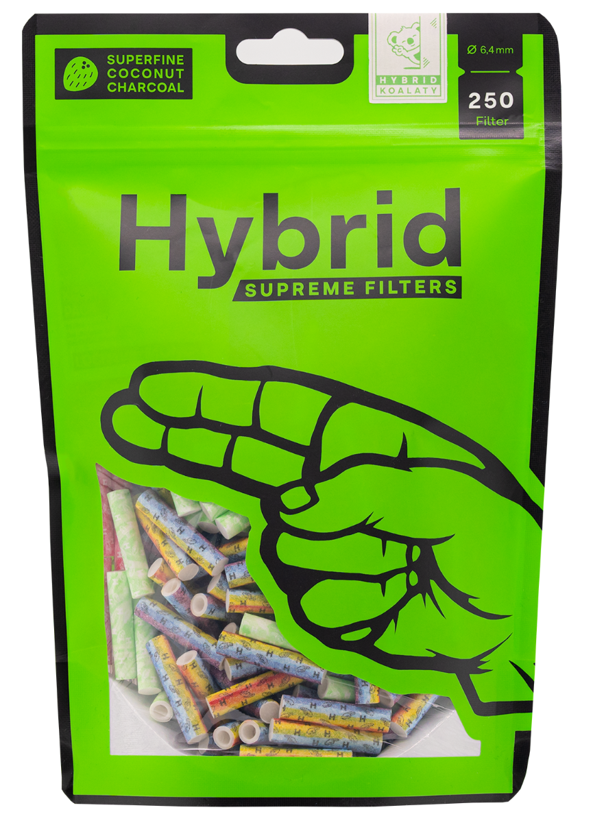 Hybrid Supreme Aktivkohlefilter Bunt Bild